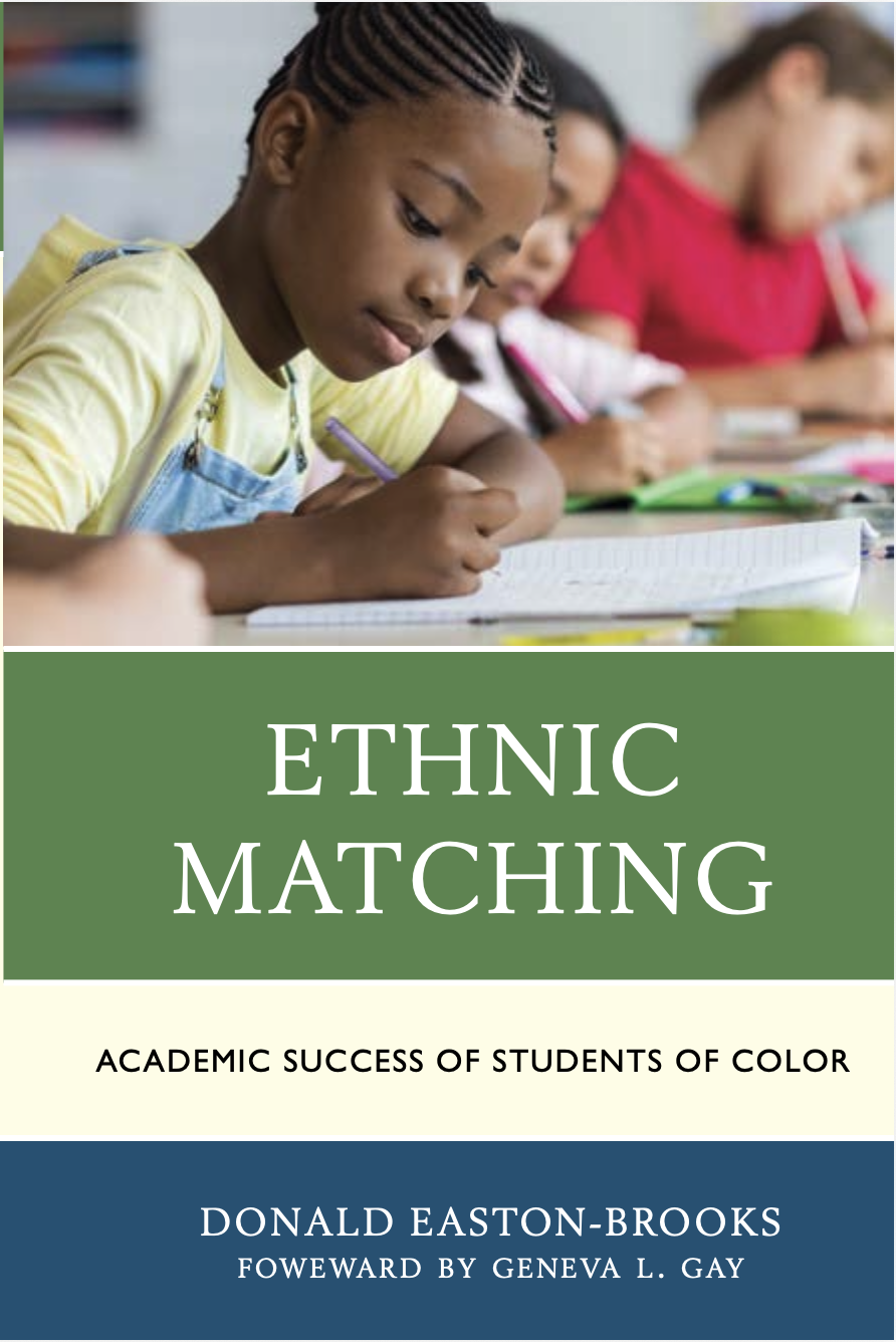 Ethnic Matching Monograph Cover by Dr. Donald Easton-Brooks